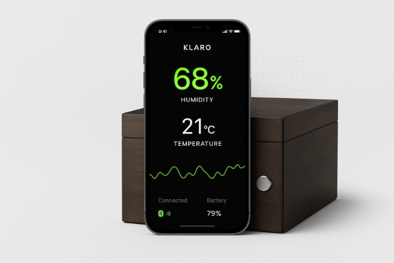 Klaro - BLE-Connected IoT Mobile App