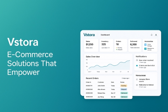 Vstora - Smart E-commerce Platform